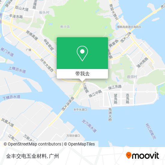 金丰交电五金材料地图