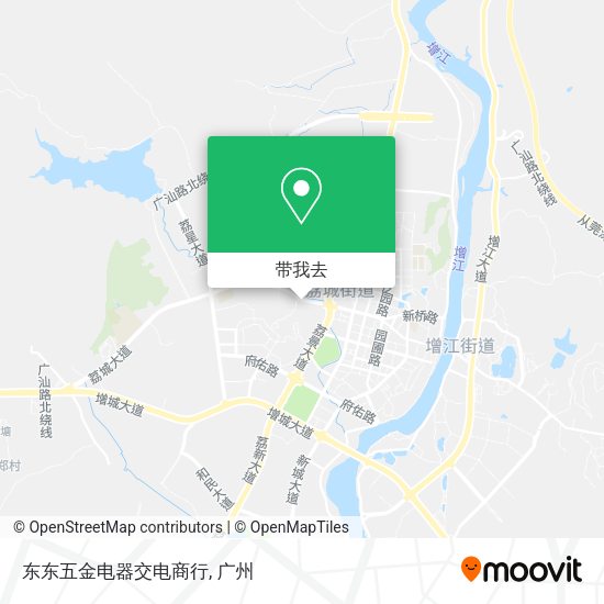 东东五金电器交电商行地图