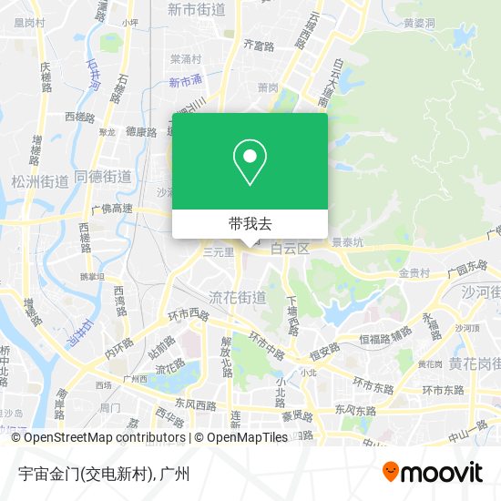 宇宙金门(交电新村)地图
