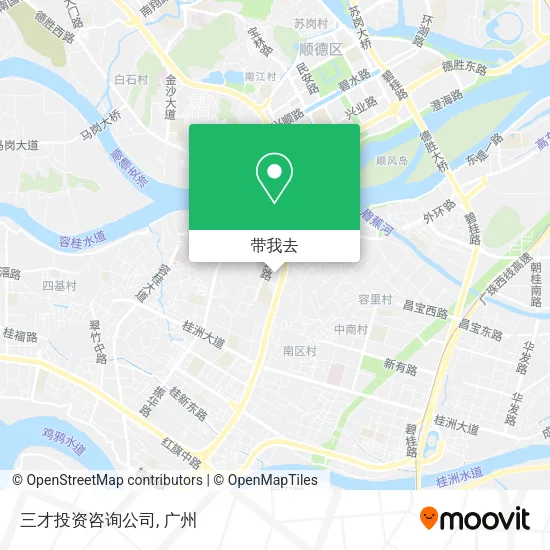 三才投资咨询公司地图