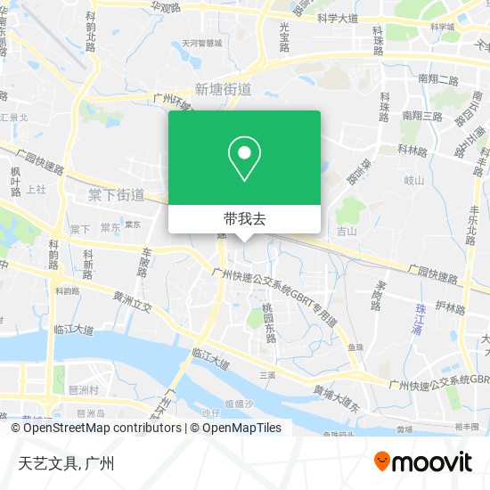 天艺文具地图