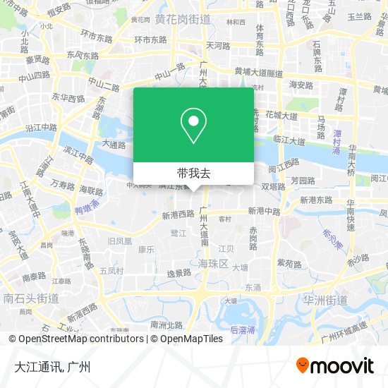 大江通讯地图
