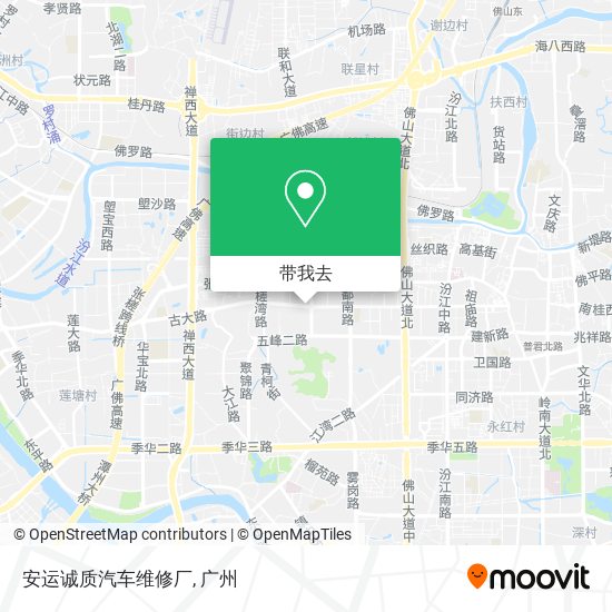 安运诚质汽车维修厂地图
