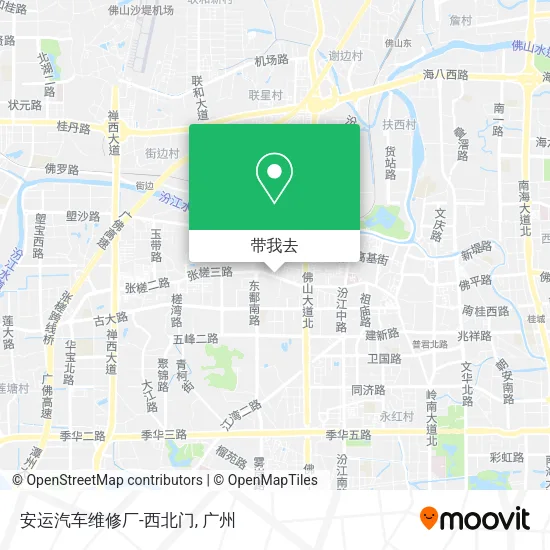 安运汽车维修厂-西北门地图