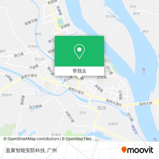 盈聚智能安防科技地图