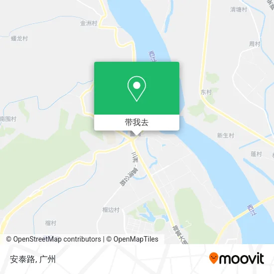 安泰路地图
