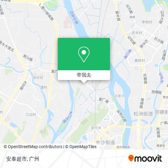 安泰超市地图