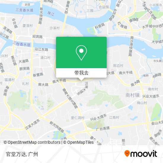 官堂万达地图
