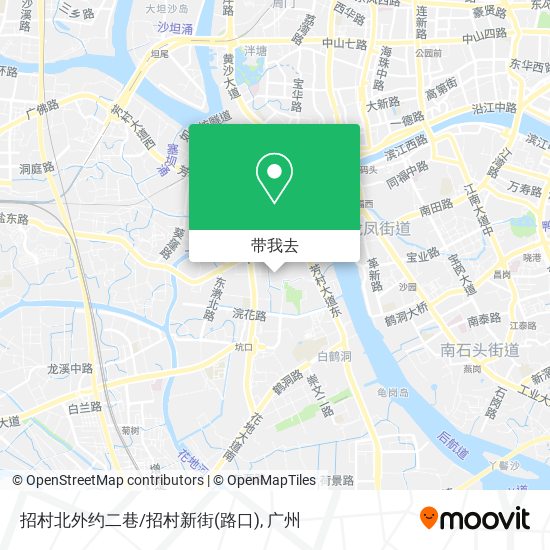 招村北外约二巷/招村新街(路口)地图