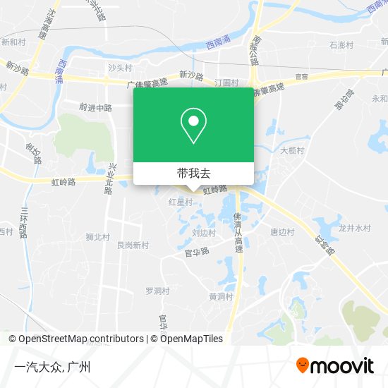 一汽大众地图
