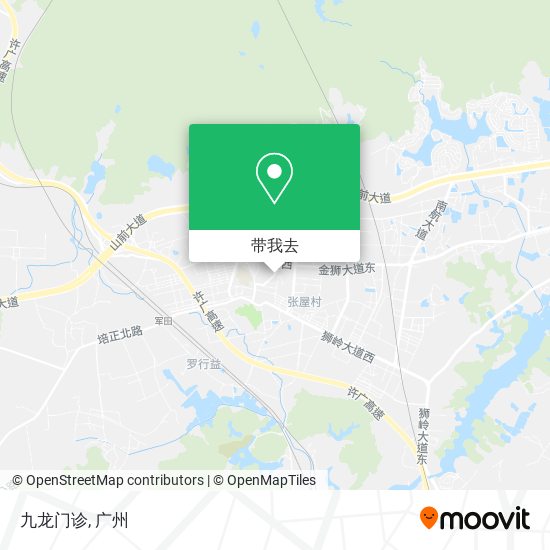 九龙门诊地图