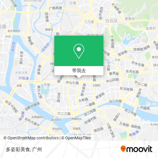 多姿彩美食地图