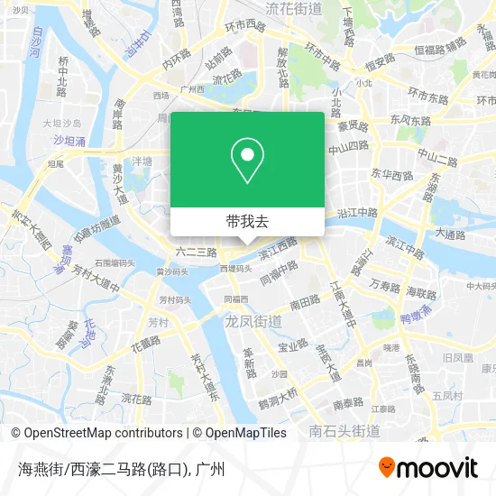 海燕街/西濠二马路(路口)地图