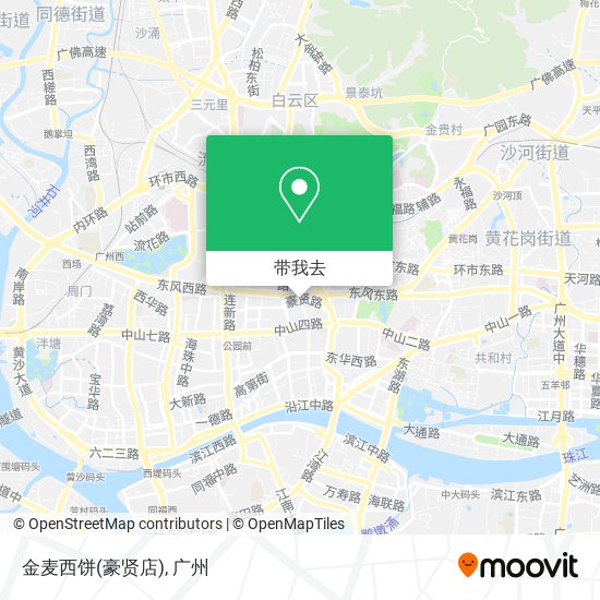 金麦西饼(豪贤店)地图