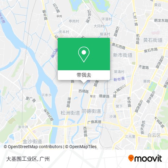 大基围工业区地图