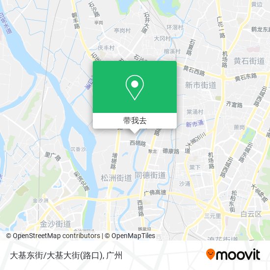 大基东街/大基大街(路口)地图