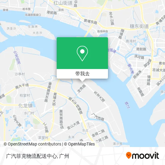 广汽菲克物流配送中心地图