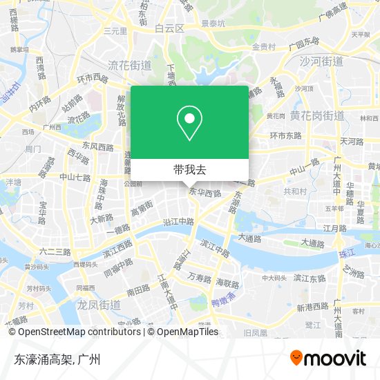 东濠涌高架地图