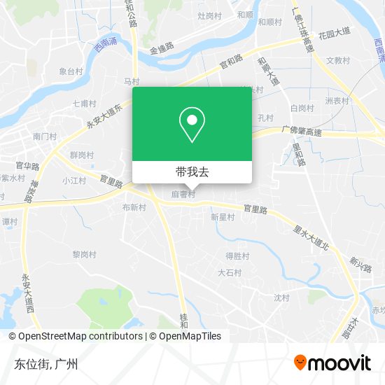 东位街地图
