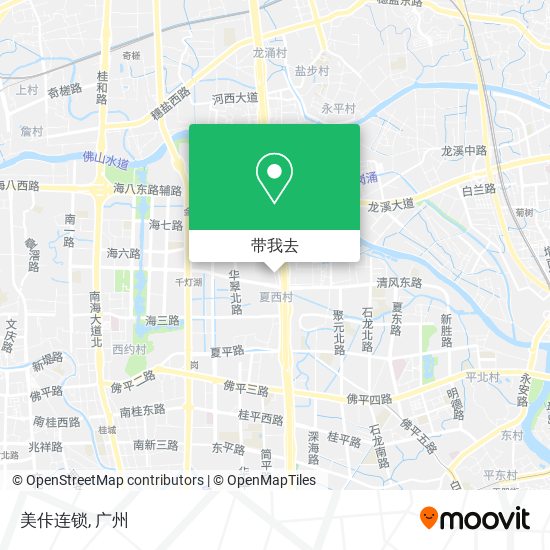美佧连锁地图
