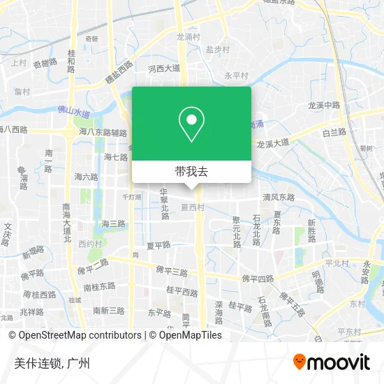美佧连锁地图