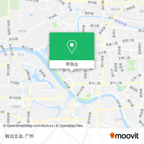 毅信五金地图