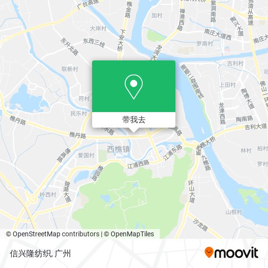 信兴隆纺织地图