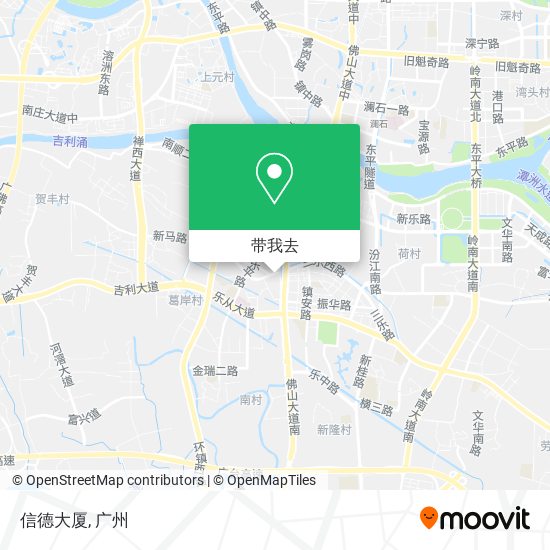 信德大厦地图