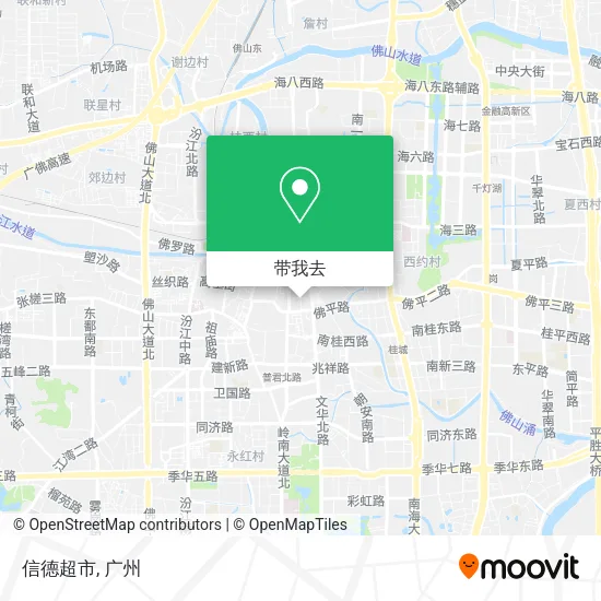 信德超市地图