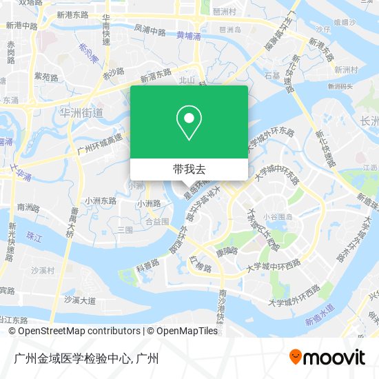广州金域医学检验中心地图