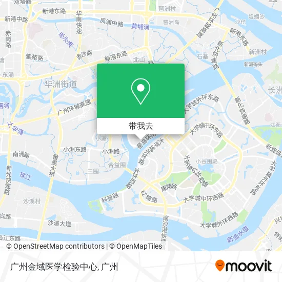 广州金域医学检验中心地图