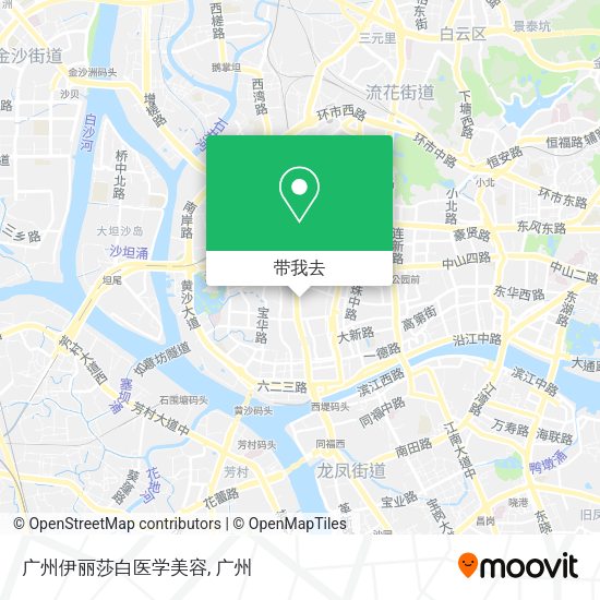 广州伊丽莎白医学美容地图