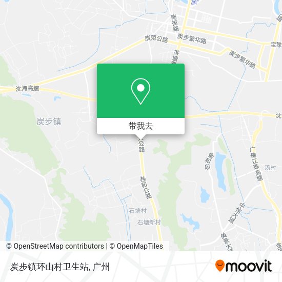 炭步镇环山村卫生站地图