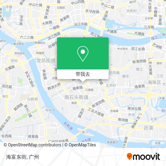 海富东街地图
