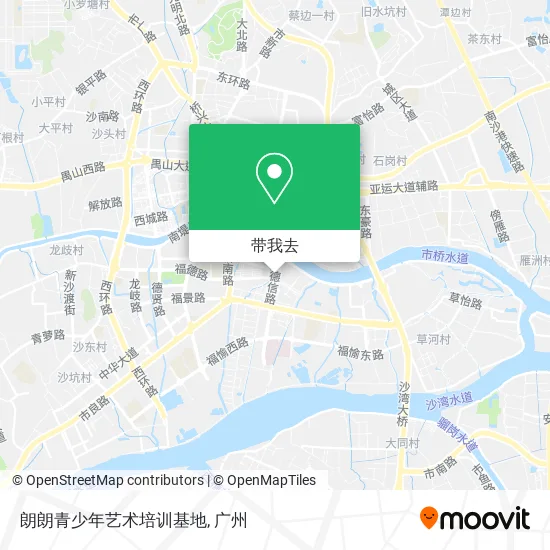 朗朗青少年艺术培训基地地图