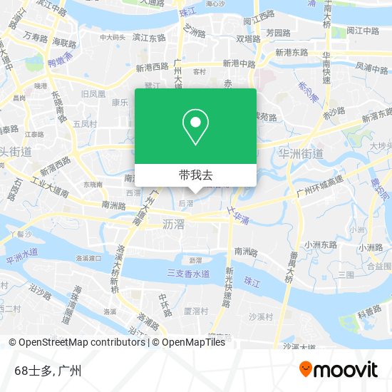 68士多地图