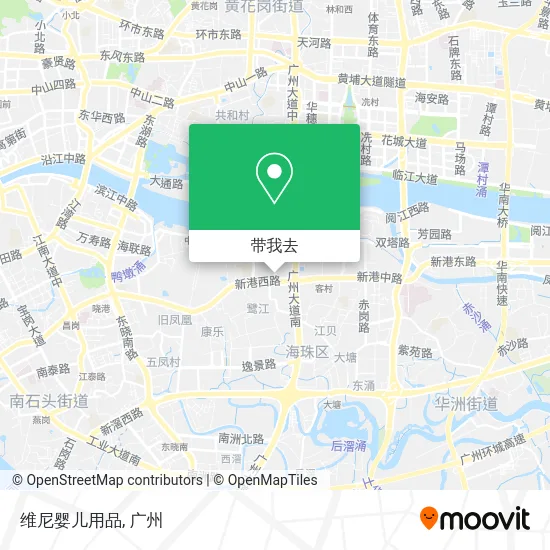 维尼婴儿用品地图