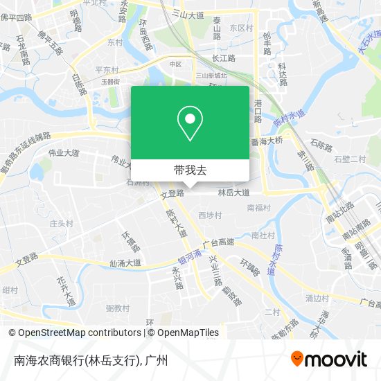 南海农商银行(林岳支行)地图