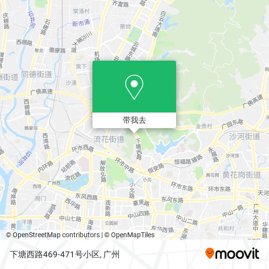下塘西路469-471号小区地图