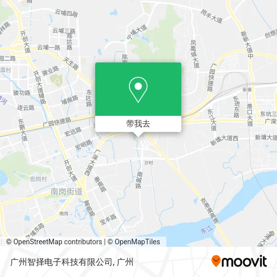 广州智择电子科技有限公司地图