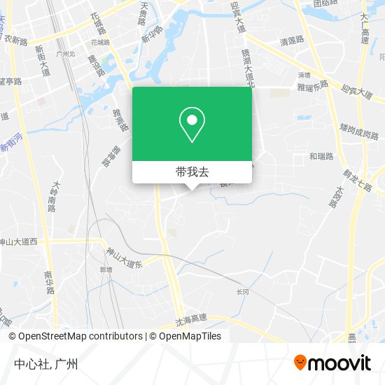 中心社地图