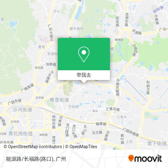 能源路/长福路(路口)地图