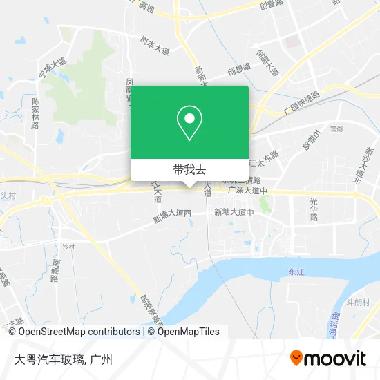 大粤汽车玻璃地图
