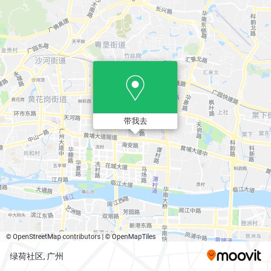 绿荷社区地图