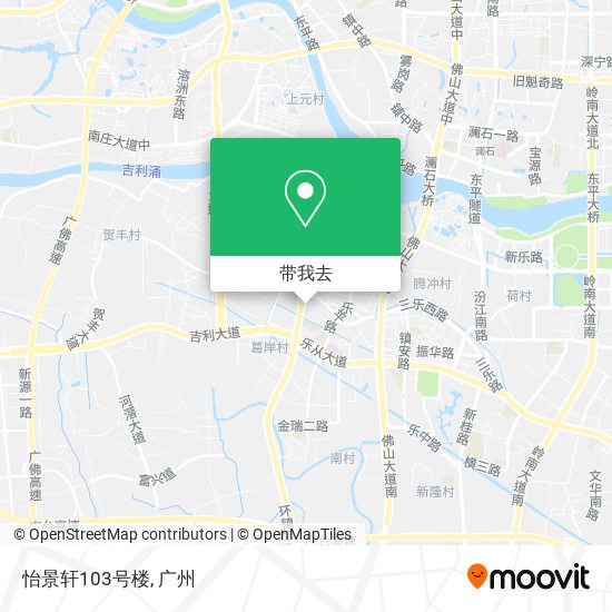 怡景轩103号楼地图