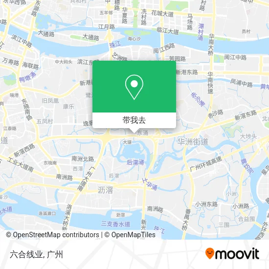 六合线业地图