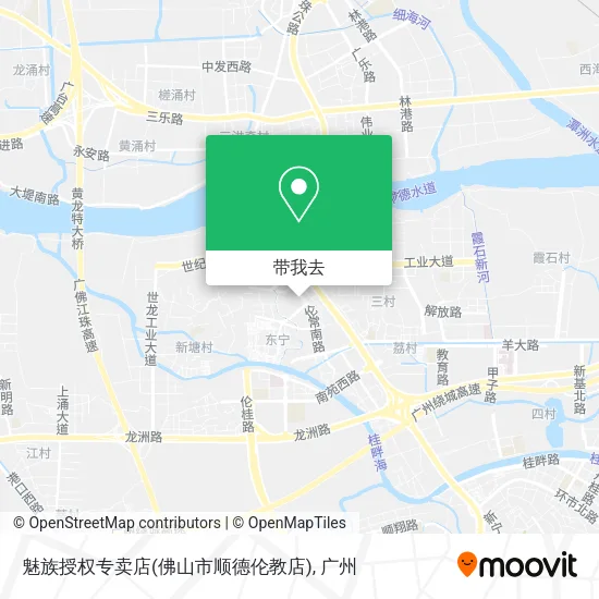 魅族授权专卖店(佛山市顺德伦教店)地图