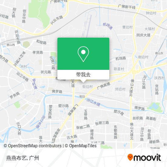 燕燕布艺地图