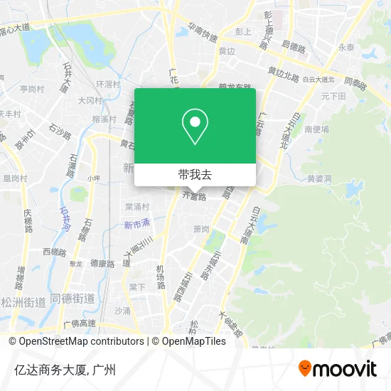 亿达商务大厦地图