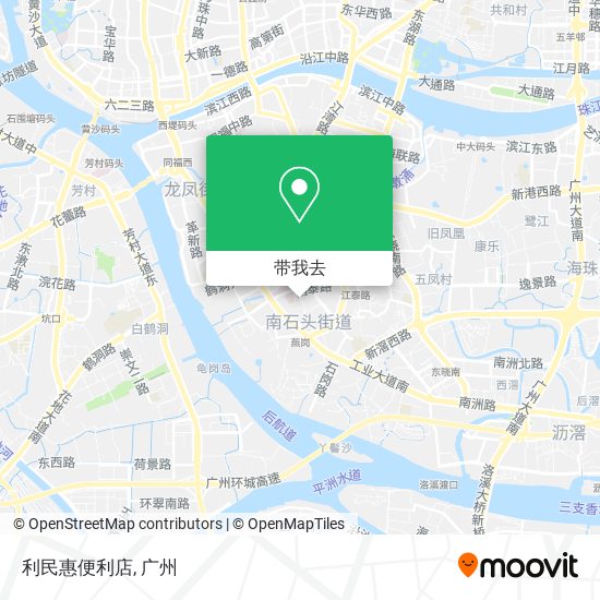 利民惠便利店地图